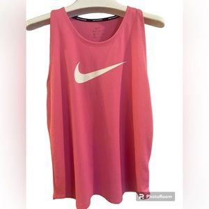 Women’s Nike Running Dri-Fit Pink Tank Top Size M